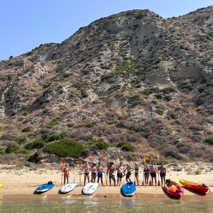 tour in sup e kayak